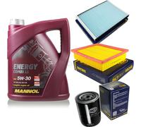 Cambio Olio Set 5L MANNOL Energy Premium 5W-30 motore + Sct Filtro Kit 10137711
