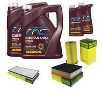 Pacchetto di ispezione uomo 12L MANNOL Ceramica per 10W-40 Mercedes-Benz