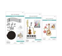 Pacchetto di piccoli strumenti dalla collezione di note musicali di Bibi Cameron