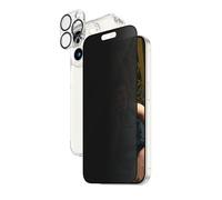 Pacchetto di protezione per Apple iPhone 15 Pro Privacy 3-in-1 Ultra-Resistente - Nouvo
