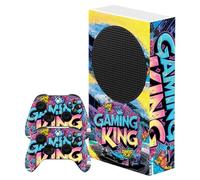 Pacchetto di skin in vinile per Xbox Series S, adesivo 3M™ di alta qualità per console e controller, antigraffio, senza bolle, facile applicazione, rimozione senza residui | Skin di gioco