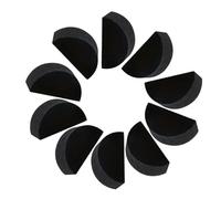 Pacchetto Di Spugne Da 10 Per La Pittura Del Viso - Spugne Di Pittura Facciale, Spugne Artisti Ad Alta Densità Riutilizzabili | Droplette D'acqua E Spugne Semicircolari Per La Pittura Liscia Per Il Co