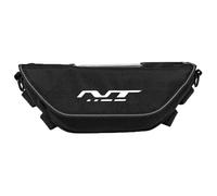 Pacchetto di stoccaggio Borsa Da Manubrio Per Moto Facile Da Trasportare Impermeabile Pacchetto Borse Per Attrezzi Da Viaggio Per H&onda NT1100 NT1100DCT NT 1100 DCT Borsa di posizionamento(BIANCO)