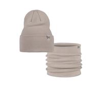 Pacchetto Duo BUFF® Knitted Berretto Lilon Beige Birch Gray e Knitted Scaldacollo Lilon Beige Birch Beige Taglia unica Adulti