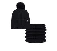 Pacchetto Duo BUFF®Knitted Berretto Renvi Nero e Knitted & Fleece Scaldacollo Renvi Nero Taglia unica Adulti