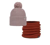 Pacchetto Duo BUFF® Street Knitted Berretto Renvi Rosewood e Knitted & Fleece Scaldacollo Renvi Cinnamon Taglia unica Adulti