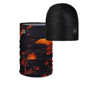 Pacchetto Duo BUFF® Thermonet Beanie Solid Black e Thermonet Tangyer Multi Taglia unica Adulti