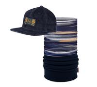 Pacchetto Duo BUFF® Trekking Chill Trucker Gorra Dister Navy Nera e Scaldacollo Polar Arky Navy Taglia unica Adulti