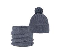 Pacchetto Duo Knitted Berretto Nerla Water Gris e Knitted Scaldacollo Nerla Water Gris Taglia unica Adulti