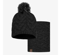 Pacchetto Duo Knitted & Fleece Band Berretto Caryn Graphite e Knitted & Fleece Neckwarmer Caryn Graphite Taglia unica Adulti