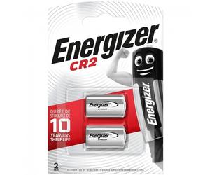 Pacchetto Energizer 2 batterie al litio CR2 3V