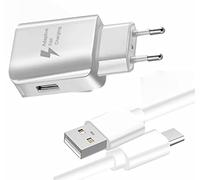 Pacchetto Fast Charger + Cavo per Samsung Galaxy Note 10 Lite Caricabatterie Ultra Veloce e Potente Nuova Generazione 3A + Cavo Tipo C per Carica/Trasferimento dati