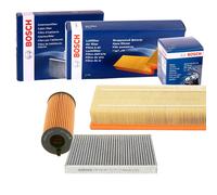 PACCHETTO FILTRI D'ARIA E OLIO BOSCH Compatibile Con Audi Q7 4LB VW Touareg