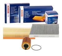 PACCHETTO FILTRI D'ARIA E OLIO BOSCH Compatibile Con VW Touareg