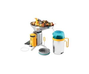 Pacchetto fornelli BioLite Pacchetto CampStove 2 + Kit di cottura TU