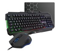 Pacchetto giocatore 3 in 1 - The G-Lab - COMBO HELIUM - mouse filato - tastie...