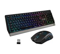 Pacchetto giochi wireless - Tastiera + mouse - Francese