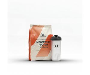 Pacchetto Impact Protein - 30porzioni - Shaker - Chocolate (+Collagen)