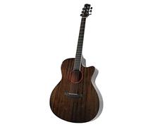 Pacchetto Iniziale per Principianti per Chitarra Folk, Lunga Durata Forte Potere Penetrante Chitarra Acustica Legno Massello Specchio Aggiornato Completamente Attrezzato per i Principianti (Colore