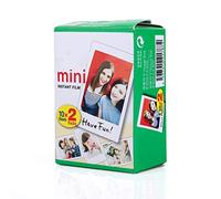 Pacchetto Instax Mini Film Bundle,Mini Pellicola Bordo Bianco 20 Fogli Mini pellicola istantanea per Fuji mini 8/7s/25/50/90 fotocamera classica Stampanti fotocamere nuove Carta fotografica istantanea