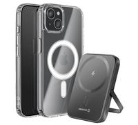 Pacchetto iPhone 15 Plus con custodia bimateriale e powerbank da 5000 mAh