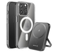 Pacchetto iPhone 15 Pro con custodia bimateriale e powerbank da 5000 mAh