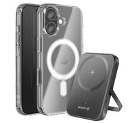 Pacchetto iPhone 17 con custodia bimateriale e powerbank da 5000 mAh