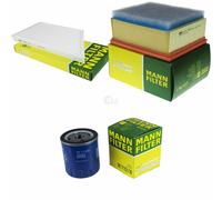 PACCHETTO ISPEZIONE FILTRO UOMO Set filtri per Peugeot 206 Hatchback 1.4i