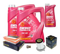 Pacchetto ispezione SCT 11 L MANNOL Energia Formule PD 5W-40 per Mercedes-Benz
