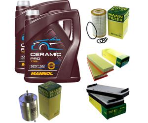 PACCHETTO ISPEZIONE UOMO 10L MANNOL Ceramica per 10W-40 Mercedes-Benz classe S