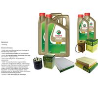 PACCHETTO ISPEZIONE UOMO 12L CASTROL EDGE 5W-30 C3 per Mercedes-Benz Sprinter