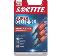 Pacchetto Locke di 3 super colla -3 mini trio originale - 1gr - tripla resistenza - adesivo trasparente - scatto e forza di ins NEW