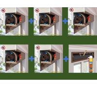 Pacchetto lotto Cassonetto tapparelle KIT PLUS Sughero Acustico Isolamento 1mt