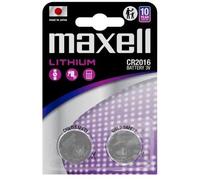 Pacchetto Maxell di 2 bottiglie di litio Pilas CR2016 3V NEW