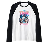 Pacchetto My Tribe Has Paws Husky Dog Lover Maglia con Maniche Raglan