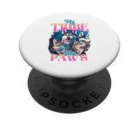 Pacchetto My Tribe Has Paws Husky Dog Lover PopSockets PopGrip Adesivo