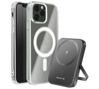 Pacchetto per iPhone 11 Pro con custodia bimateriale e powerbank da 5000 mAh