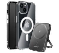 Pacchetto per iPhone 13 con custodia bimateriale e powerbank da 5000 mAh