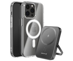 Pacchetto per iPhone 13 Pro con custodia bimateriale e powerbank da 5000 mAh
