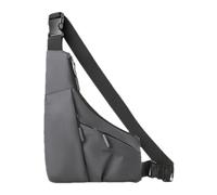 Pacchetto Petto da Corsa Borsa Petto per Uomini e Donne - Impermeabile per il Petto | Cinghie a Spalla Regolabili Che Funzionano con l'Accordo di Forma Triangolo, grigio, Consulte la