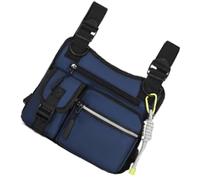 Pacchetto Petto Petto Multifunzionale Leggero Design Ergonomico Multiple Tasche Per Bisogni Alla Moda Gilet Bag Per Esterni, blu, Mass Beauty