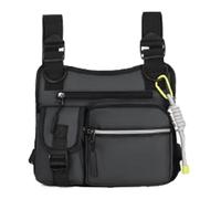 Pacchetto Petto Petto Multifunzionale Leggero Design Ergonomico Multiple Tasche Per Bisogni Alla Moda Gilet Bag Per Esterni, grigio, Mass Beauty