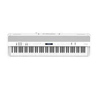 Pacchetto pianoforte digitale Roland FP-90X bianco + supporto KSC-90-WH per pianoforte digitale + KPD-90 Pedaliera, Bianca