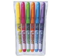 Pacchetto pilota di 6 marker V -Illight - Suggerimento in Bevelar 3.60 mm - Scatta da 3.30 mm - Colori assortiti