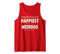 Pacchetto più Felice di Weirdos Funny Christmas Canotta