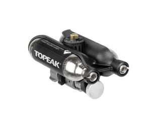 Pacchetto pompa carburante Co2 Topeak Ninja Master+ Noir