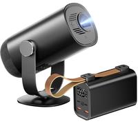 Pacchetto Proiettore Portatile Dangbei Freedo Grigio - Full HD 1080p, 450 Lumen, Wi-Fi/Bluetooth, Dolby Digital, Batteria Esterna - Nouvo