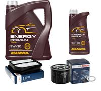 Pacchetto revisione BOSCH 6 L MANNOL Energy Premium 5W-30 per