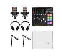 Pacchetto Rode Rodecaster Pro II per 2 persone | ✅Garanzia di 5 anni