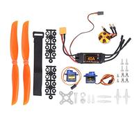 Pacchetto servo ESC PolyGen RC Plane Motor con motore A2212.Un kit completo di motore brushless RC con eliche e accessori per la costruzione di droni e aerei hobbistici